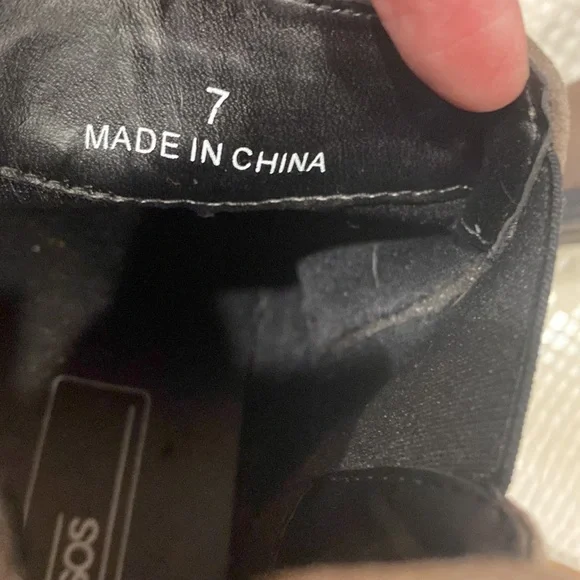 ASOS Men’s Size 7 Taupe Suede Like Boots - Never Worn - Picture 7 of 9